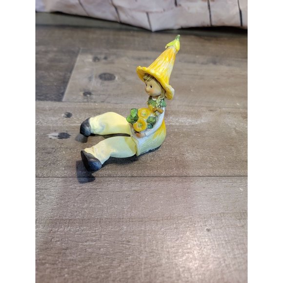 Yellow tulip feet hanging spring flower decor Easter - Picture 2 of 5